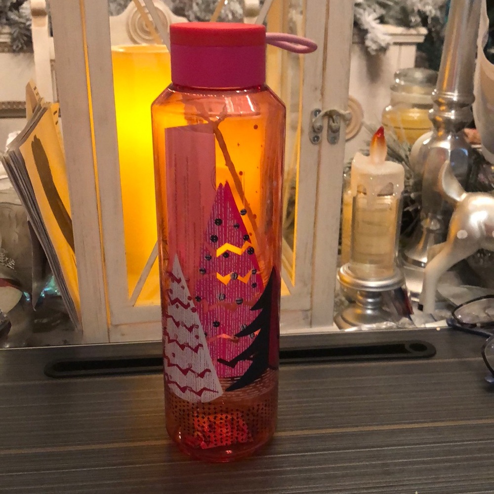 Starbucks Christmas plastic water bottle. New with tag.